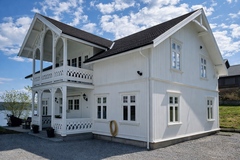 EcoNordic Indoor Climate Heat Pump installed in detached house in Flateby