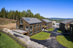 Reference project Brådalsfjellet - part of a housing project with Econordic indoor climate unit installed.