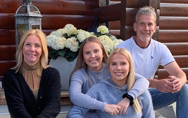 Familien Berg ettermonterte balansert ventilasjon