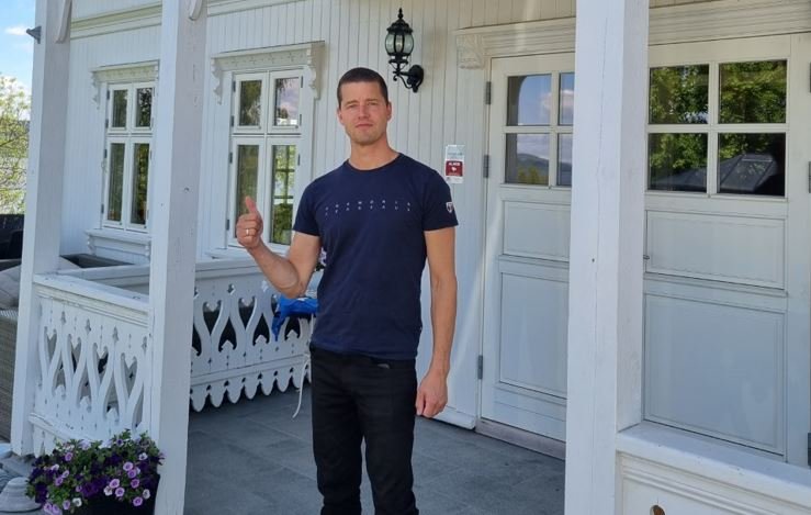 Enebolig i klassisk sveitserstil med balansert ventilasjon