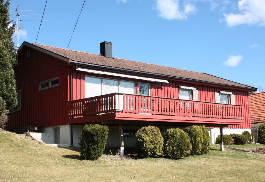 Eldre, renovert bolig der EcoNordic er installert for varme, ventilasjon og tappevann.