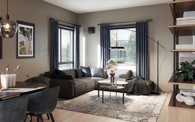 Romventilator med varmegjenvinning | Flexit